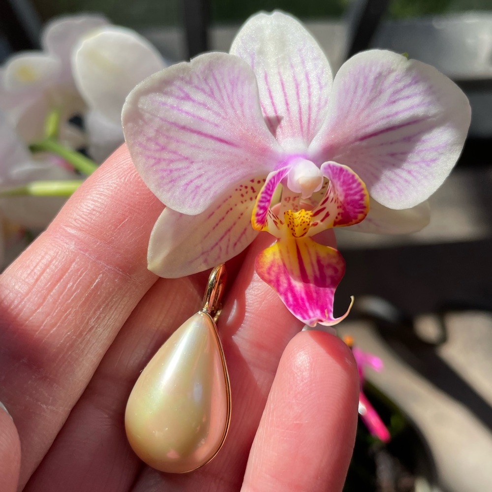 Mallorca Pearl 18K Gold Plated Pendant